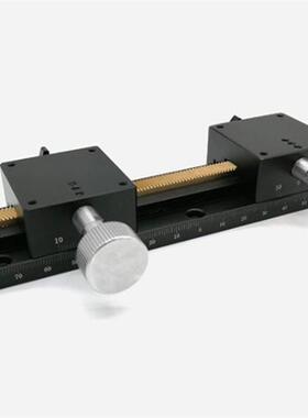 X轴LWX40-L200-2长行程齿轮齿条式燕尾槽型位移平台滑台