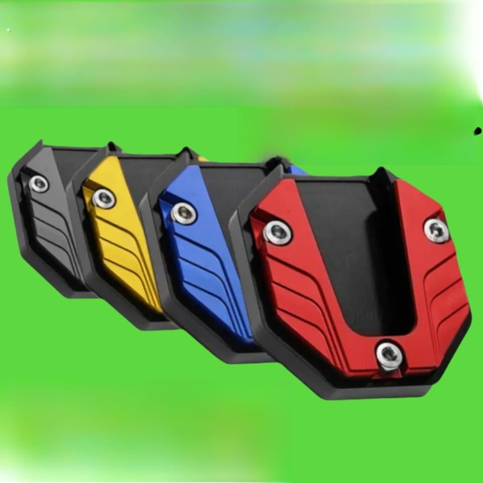 摩托车脚撑底座改装加宽电动车踏板摩托边撑加厚耐车型配件通用型