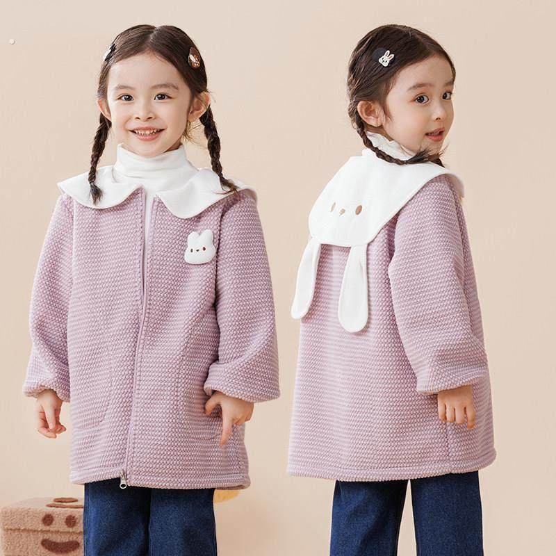 儿童罩衣羽绒服防脏外套女孩拉链正穿可爱护衣罩衫幼儿园画画围裙,童装/婴儿装/亲子装,反穿衣/罩衣,淘宝优惠券,粉丝福利购,淘宝优惠卷