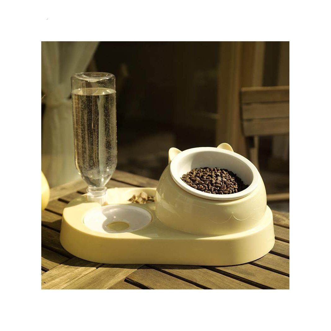 猫碗陶瓷猫食盆双碗自动饮水一体狗食盆饭盆宠物喝水狗狗猫咪用品,宠物/宠物食品及用品,宠物智能碗,淘宝优惠券,粉丝福利购,淘宝优惠卷