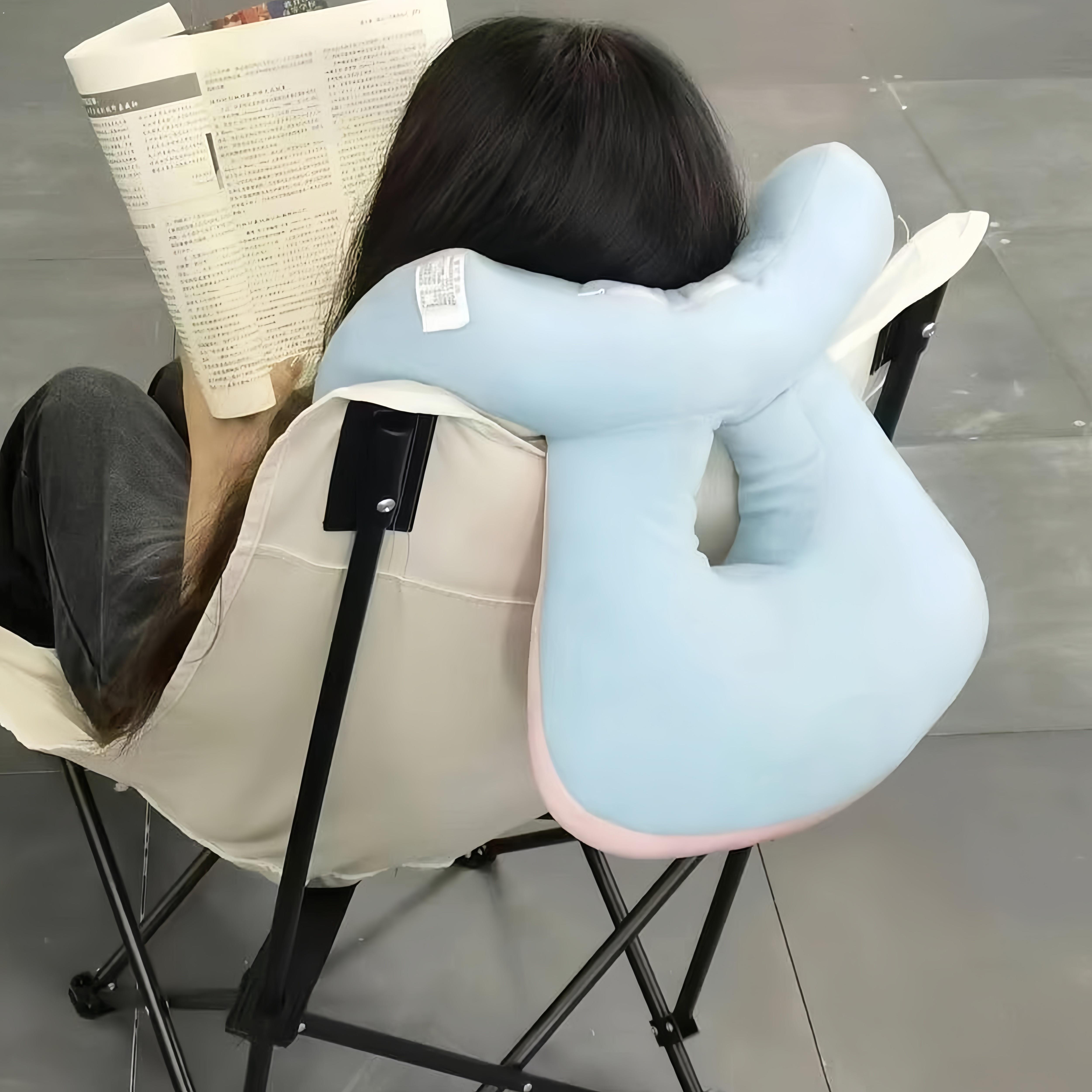 【考研好物】u型靠椅午睡枕午休神器月亮椅学生抱枕办公室桌趴睡