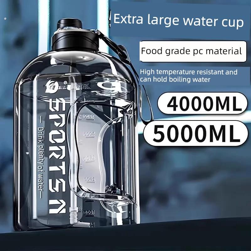 5升水杯,超大容量,童装水桶,超大水壶,工地运动水桶,塑料耐