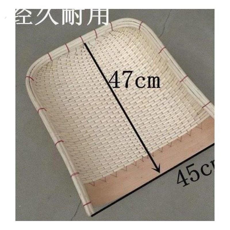 竹编藤编农村簸箕簸箕笸箩老式手工农家柳条小大柳编竹筛家用柳条