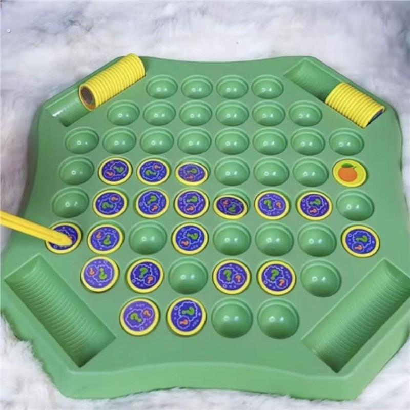 趣味翻翻棋对对碰儿童记忆思维训练玩具益智双人对战棋观察专注力