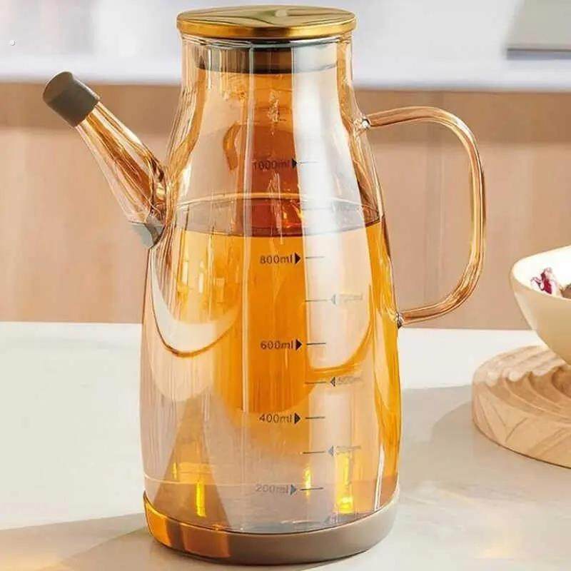 分酒器玻璃白酒倒家用大容量酒瓶高级感醒酒器带盖二一斤装酒壶