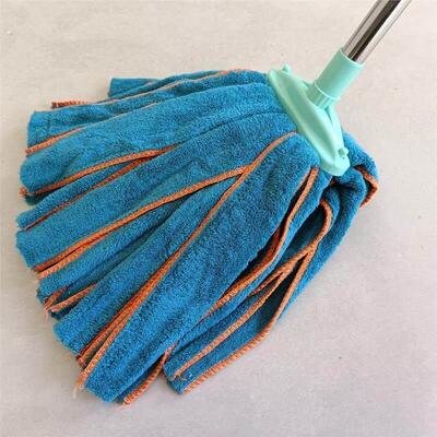老式拖把家用一拖净吸水拖布毛巾布条墩布替换头不掉毛珊瑚绒地拖