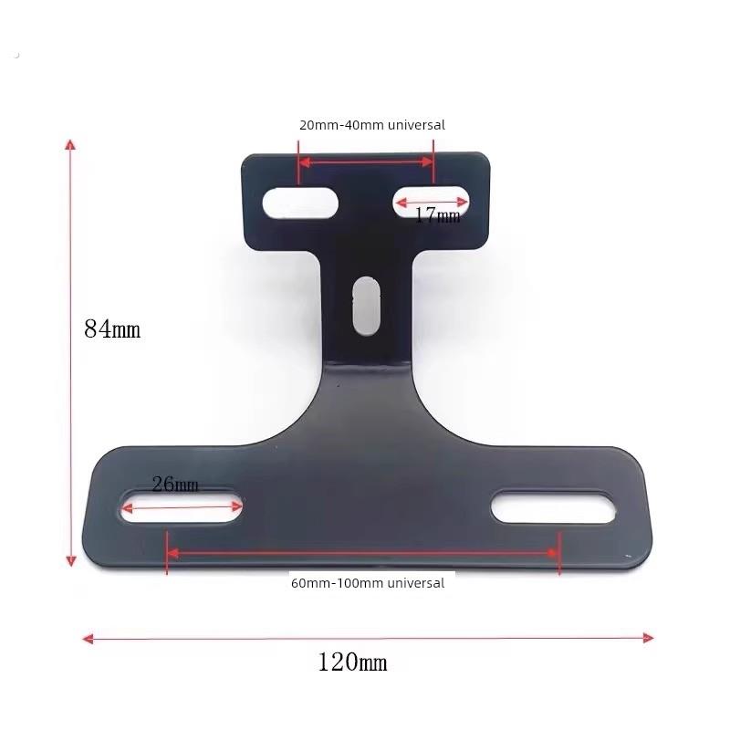 九号适用电动车牌照固定架改装架子F90MMAX长尾支架
