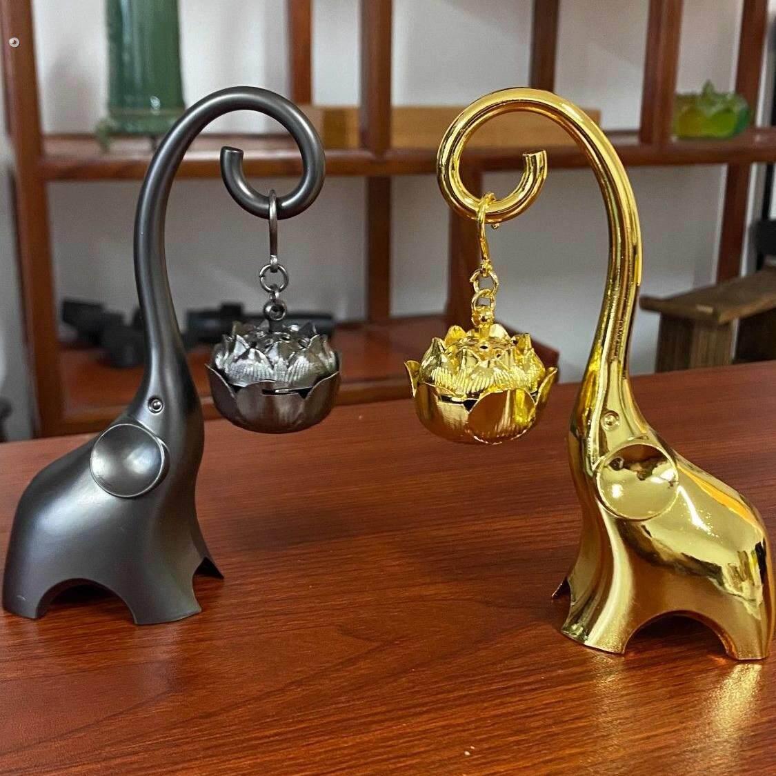吉祥如意象吊炉创意吊炉沉香香薰炉家用熏炉香插香座摆件厂家中式