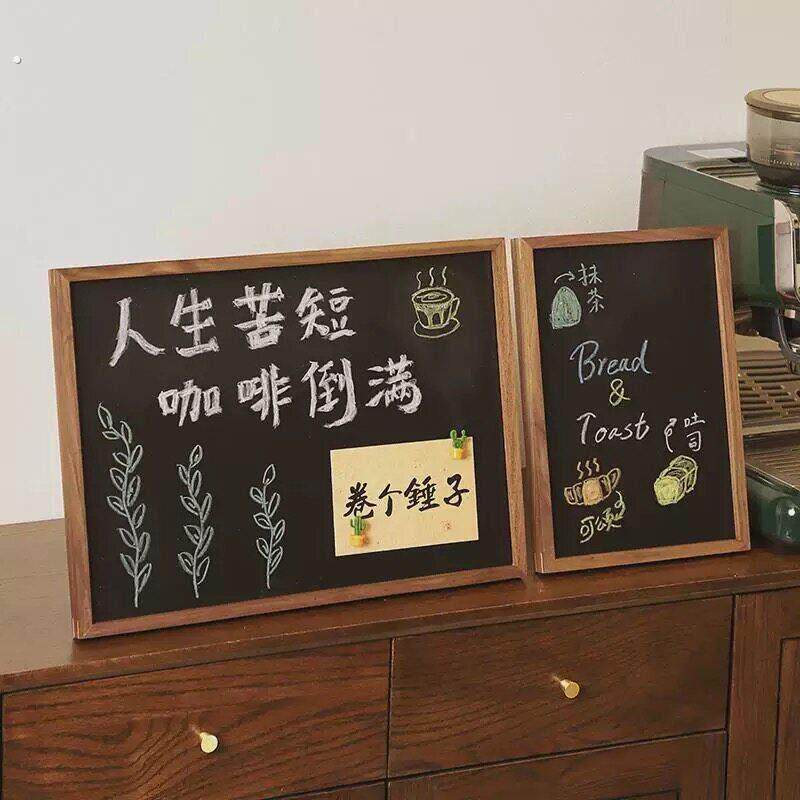 冰箱贴小黑板磁吸可擦店铺摆摊广告牌价格展示牌壁挂留言板磁吸板