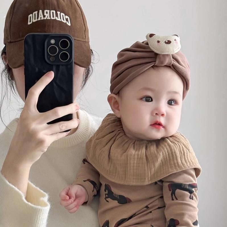 婴儿帽子春秋0到3个月护囟门帽纯棉男女小月龄宝宝外出新生儿胎帽