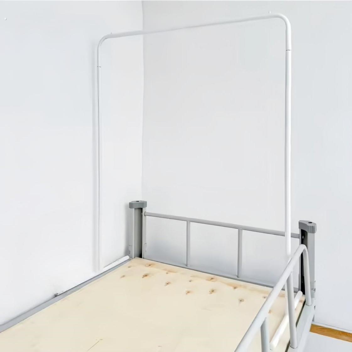 宿舍床上挂衣架衣帽架子晚上放衣服神器上下铺通用床头置物架衣柜