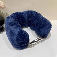 【 Budget Airline Magic U-shaped Pillow 】 A great travel item for clothes, a portable tool for long-haul flights and high-speed trains, and a portable storage device thumbnail 6