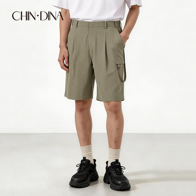 老钱风男士休闲短裤五分裤
