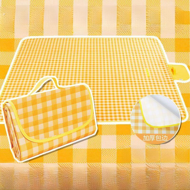 户外野餐垫防潮垫加厚野营式防水便携式春游郊游沙滩可折叠野餐布