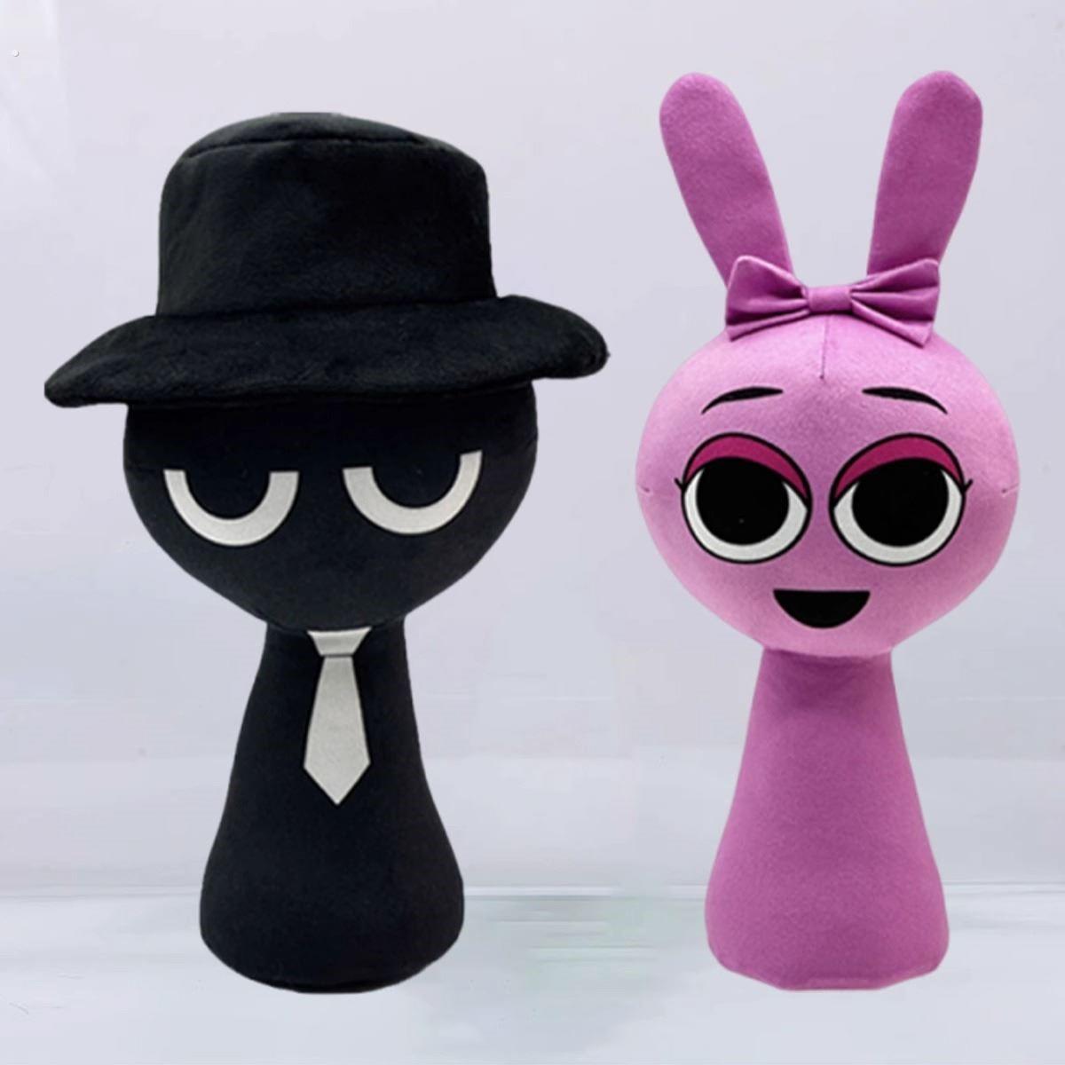 【新品】节奏盒子玩具套装A平基布莱克第二阶段大号腐败毛绒玩偶