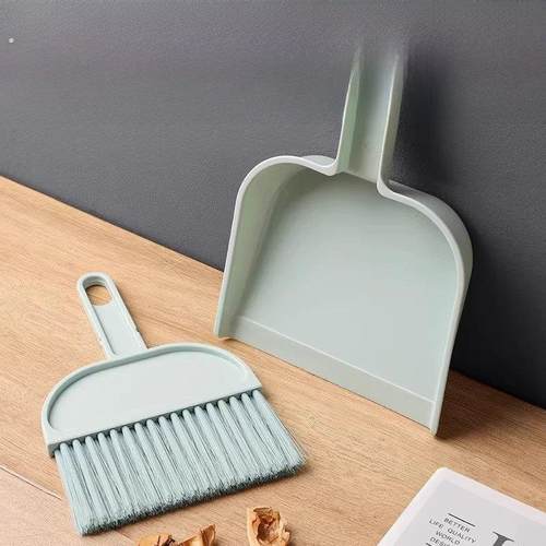 笤帚一体组合小学生扫把簸箕套装桌面灰尘软毛扫床刷子窗台毛刷