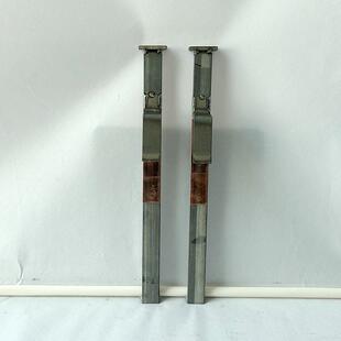 双层阳极氧化挂架导电杆不锈钢喷涂挂架手喷挂具对装导电杆