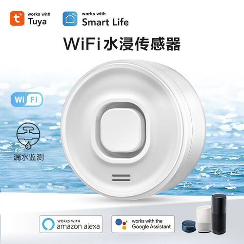 立体漏水探测器涂鸦设计WiFi水浸