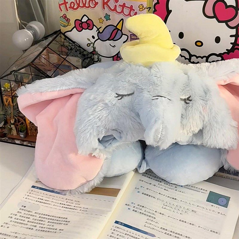 小飞象连帽u型枕遮光生午睡枕头旅行便携高铁飞机室护颈枕,床上用品,U型枕/便携枕,淘宝优惠券,粉丝福利购,淘宝优惠卷