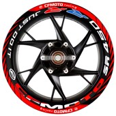 轮圈贴 春风0R 钢圈贴 轮毂贴 水反光警示贴纸 改装