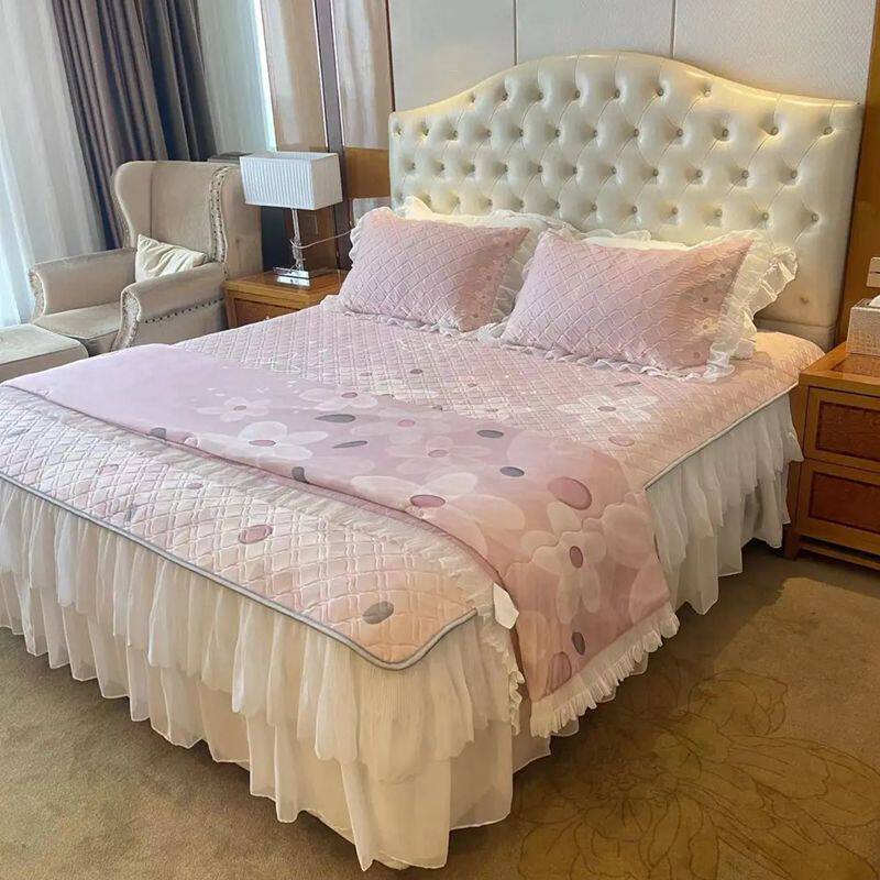 天然乳胶凉席夏被四件套床裙款冰丝席三件套可水洗折叠空调席,床上用品,乳胶席,淘宝优惠券,粉丝福利购,淘宝优惠卷