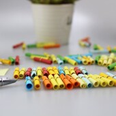 一包000只迷你许愿卷纸漂流瓶彩色小信纸许愿瓶心愿纸条