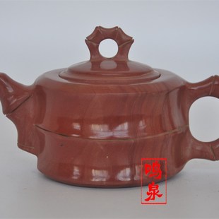 木鱼石茶壶功夫茶道泡茶山东济南特产礼品茶壶茶具杯子水杯功夫壶