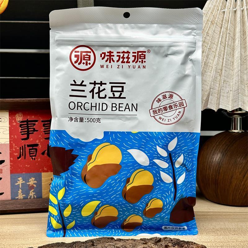 。新日期兰花豆490g牛肉味