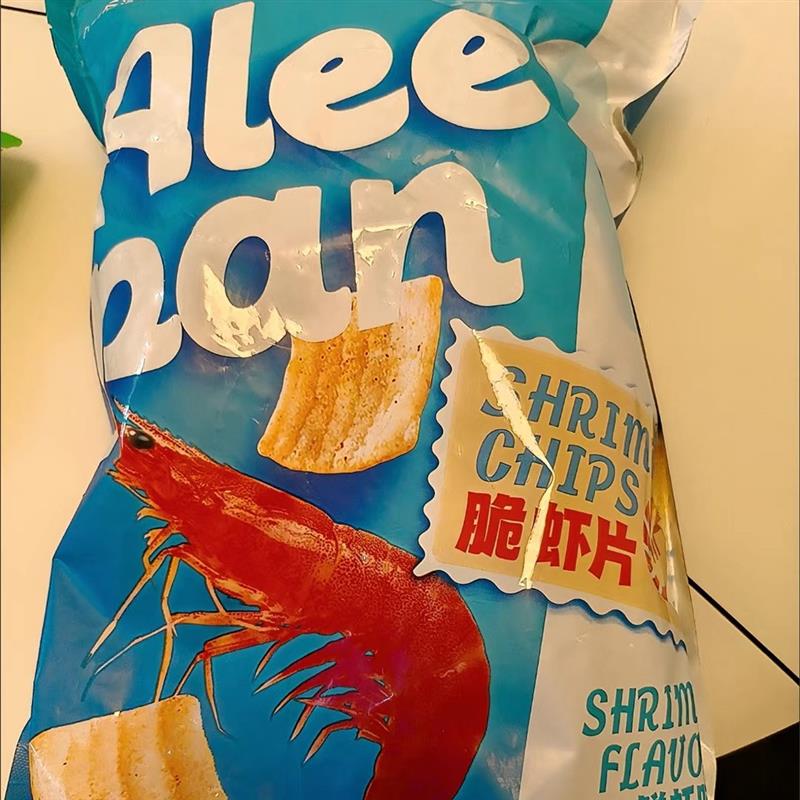 。aleepan脆虾片真虾肉添