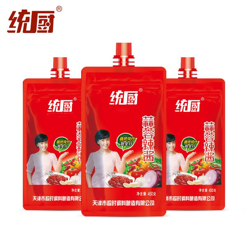 正宗天津统厨蒜蓉辣酱450g