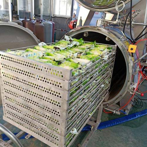 鱼罐头杀菌锅真空袋火锅丸子杀菌锅熟食卤肉全自动高温灭菌锅