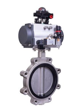 代替株洲新时代气动蝶阀VZAV-L-250-PD-V-P1-DFPD耐压