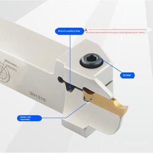 32方端面切槽刀杆 端面圆弧割槽刀MGHH432/532-70/800平面切槽刀