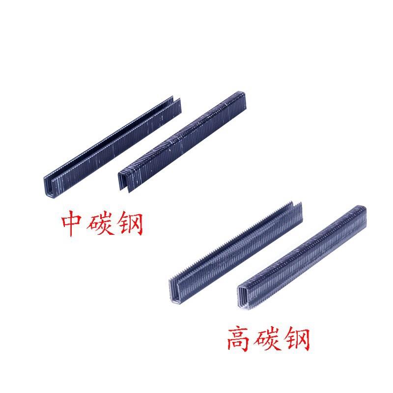 425K高碳钢尖角码钉金刚纱网铝合金门窗编藤用加硬U型马丁410K408