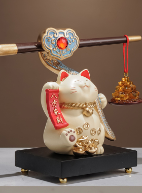 招财猫摆件开业乔迁礼物