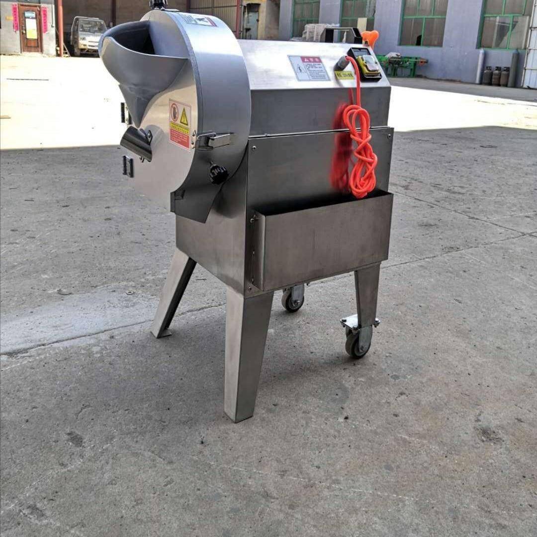 小型切菜机单头式切菜机多功能机械可用于切段切片蔬菜加工效益高