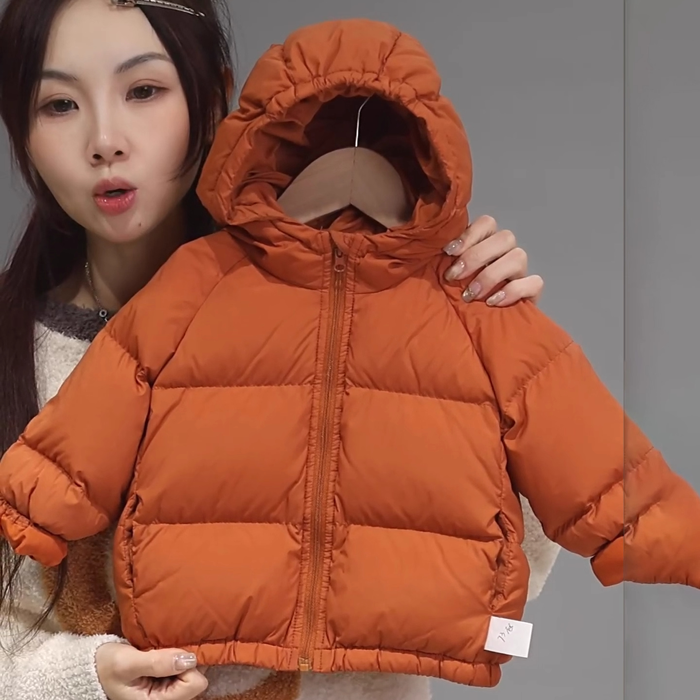 2025年冬季新款儿童羽绒服休闲款