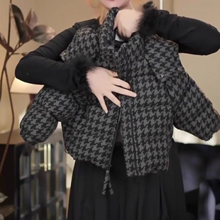 立领面包服加厚保暖短款 儿童女童棉衣韩版 棉服外套 新款 2025年冬季