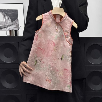 女童旗袍裙汉服连衣裙夏季