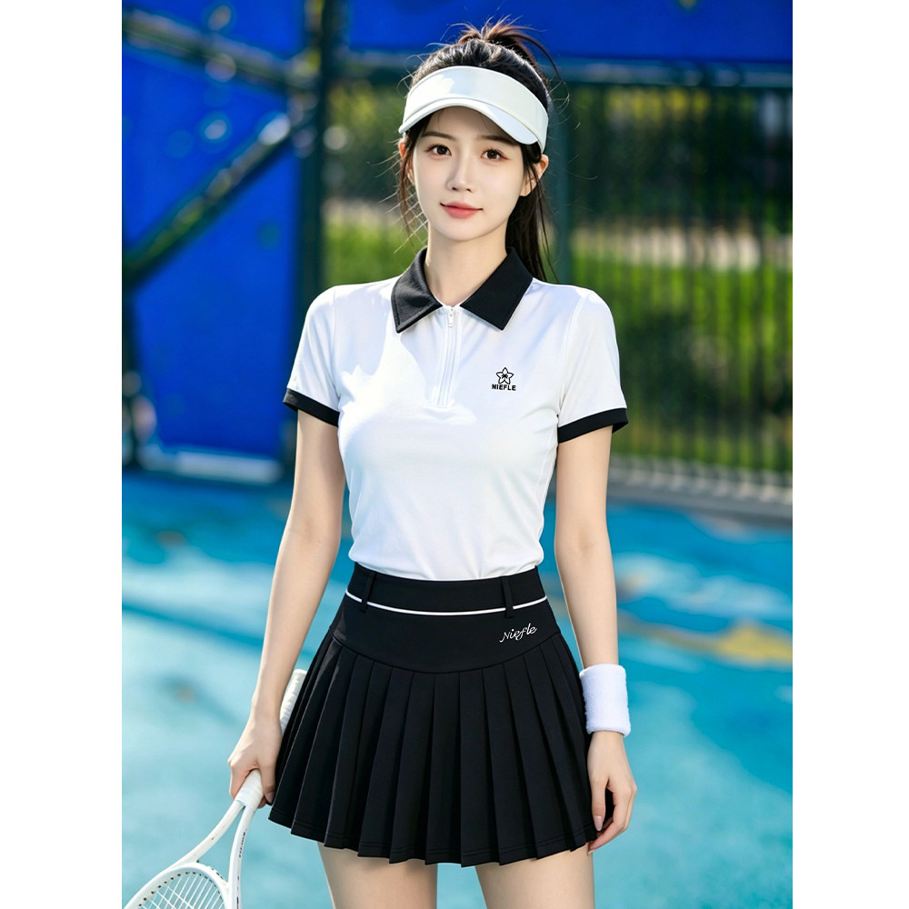 斐纶女士网球服运动套装速干透气