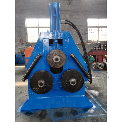 螺旋状钢管卷圈机 立式金属管材盘管机 液压槽钢圆管方管盘圆机