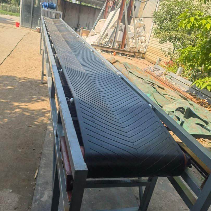砂石皮带输送机 粮食装车上料机袋装物料稻草皮带机裙边格挡爬坡,搬运/仓储/物流设备,输送机,淘宝优惠券,粉丝福利购,淘宝优惠卷