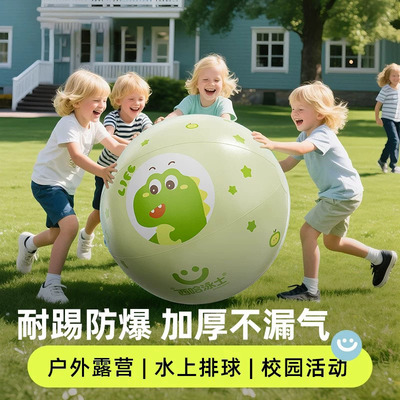 充气足球户外大气球加厚耐压玩具