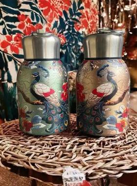 2025新国风覆古国风小胖水杯便携式创意304内衬高值保温和防冰