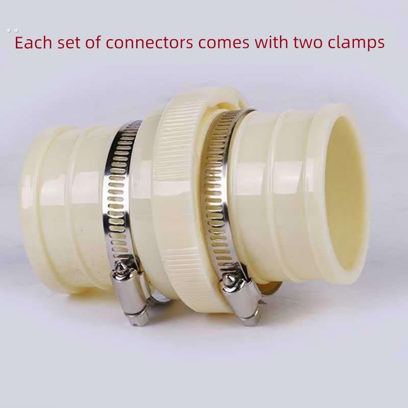 农用水带专用快速活接头三通abs塑料水管软管接头1.5寸2寸3寸4寸5