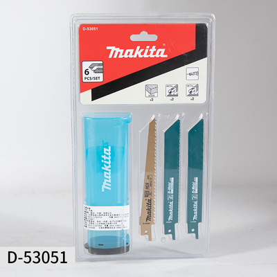 makita牧田往复锯条进口原装马刀锯锯骨头金属铝粗齿木工塑料