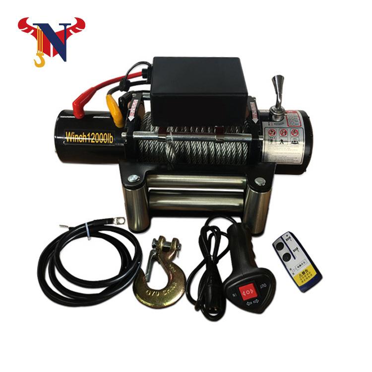 厂家电动绞盘2000-12000磅12v24v车载吊机建筑装修微电葫芦