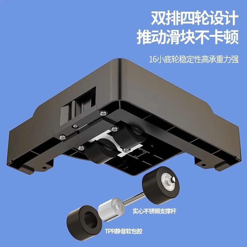 超薄洗衣机底座架可移动通用垫高滑轮搬家移重物防震减震移位防滑
