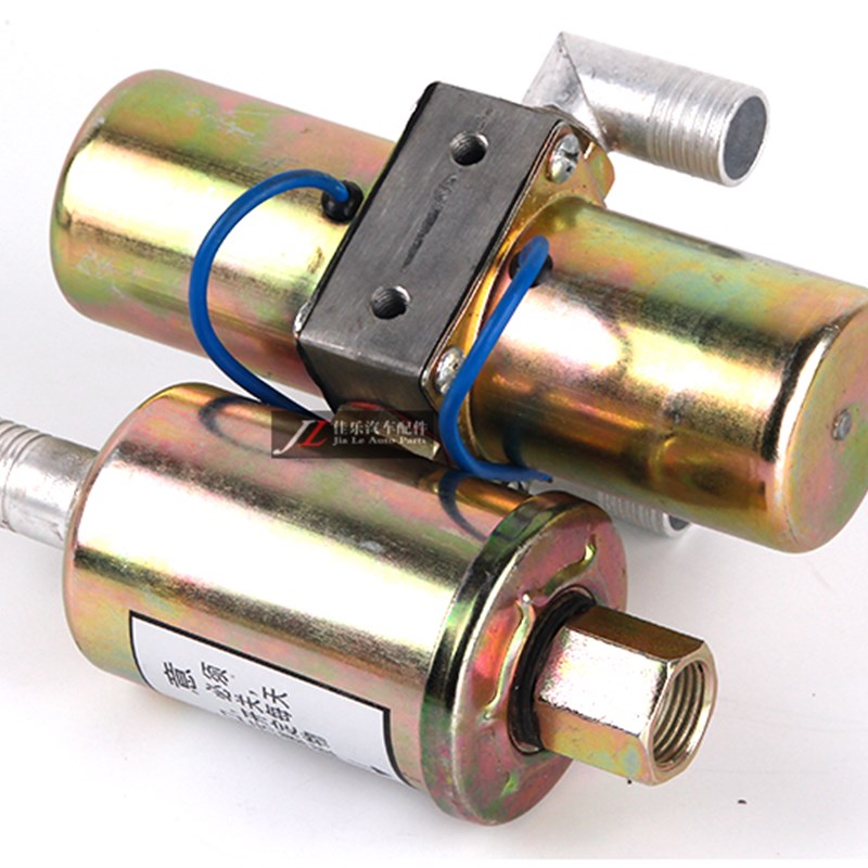 汽车配件双路淋水阀12V24V汽车淋水器2路刹车制动淋水电磁阀开关
