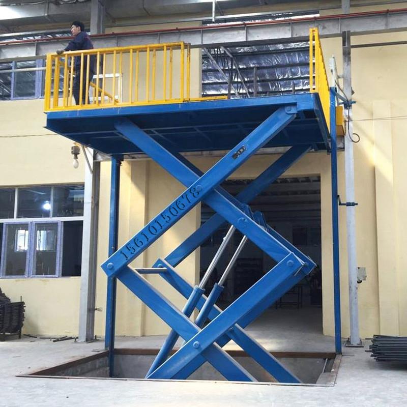 升降平台小型货梯举升机传菜机2吨吨5吨厂房家用地下室固定剪叉